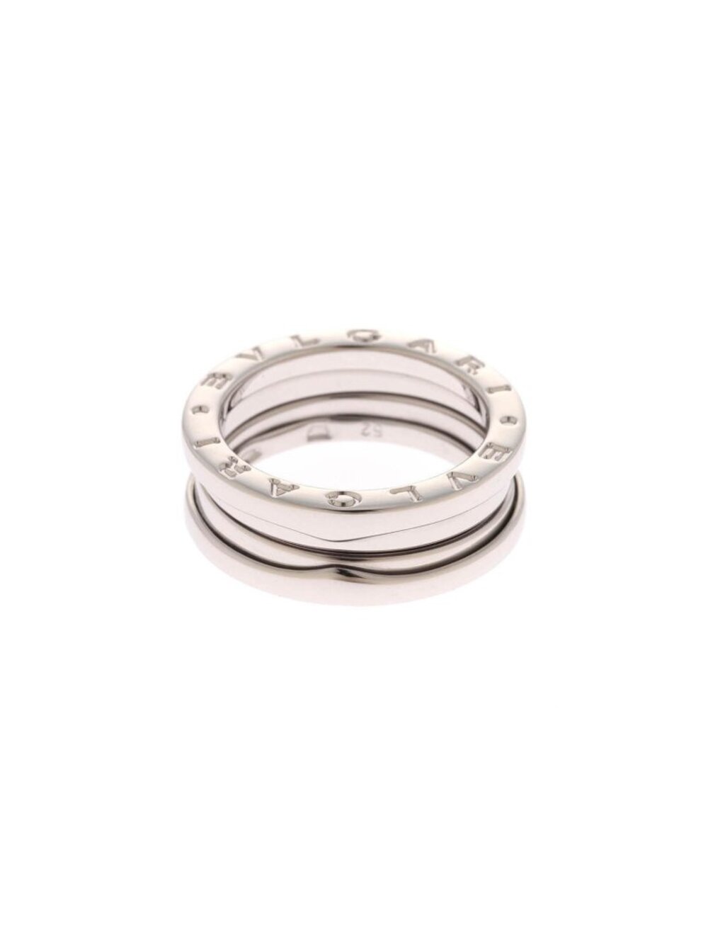 Bvlgari B.zero1 WG 52 S Ring White Gold Stamp
